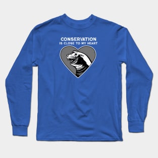 Sea Lion Conservation Heart Long Sleeve T-Shirt